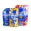 Customized printing Plastic Leakproof liquid bag Aluminum foil  bag Laundry detergent spout pouch stand up bag with cap