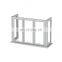 American upvc hand crank casement window vinyl frame opaque  glass windows