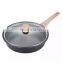 OEM Die Cast Non Stick Frying Pan Bakelite Handle Cooking Pots And Pans Smoke Less Deep Fry Cast Aluminum Cooking Pot