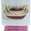 willow basket with ears