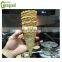 Fábrica de Shanghai, máquina de formación y cocción de conos de waffle de helado automática a peque?a escala y económica, línea de producción de conos