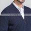 Best Selling Products Men Winter Dark Grey Cashmere Zipper Cardigan Sweaters
