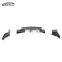 F32 4 Series MP Style High Quality Carbon Fiber 2-sided 2-out Rear Diffuser  Rear Bumper Lip For BMW 4 Series F32