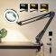 2-in-1 Magnifying Glass with Light and Stand LED Creativity Study Desk Lamp