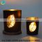 Manufacture gold mercury glass candle holders glass black                        
                                                Quality Choice
