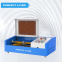 Perfect Laser Mini Desktop 40w 50w Rubber Stamp Leather Paper Acrylic Nameplates Co2 Laser Engraving Cutting Machine