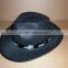 Wholesale Custom Cowboy Hat Non-woven funny Party Hat With wide Brim black silk band party favors cowboy hats