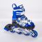 inline speed skate /skating boots /adjustable flashing inline roller skate