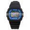 FT1185_BL Blue Color Dial LCD display Plastic Digital watch for kids