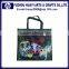 Top quality custom cotton coated pvc shopping bag