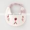 Japanese wholesale new infant products cute animal face solid high quality baby bibs kids wear children clothes toddler clothing