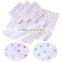 Japanese manufacture wholesale infant children toddler products cute printed gauze handkerchief for baby 5pcs set