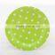 7" Black Polka Dot Small Round Paper Plates