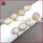 Mystic Adjustable Bangle Sun Flower White Solar Quartz Jewelry