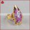 18k Gold Rings 2016 Fashion Wedding Ring Crystal Ring                        
                                                Quality Choice