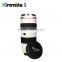 Small White 2 Generation Stainless Steel Camera Lens Coffee Mug for Canon 70-200MM