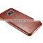Original Icarer Vintage Series High Quality Real Leather Rubber Back Case for Samsung S7 Edge MT-5682