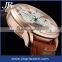 watches men luxury brand automatic Genuine Leather Wristband Mechanical Men's Watches