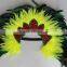 Fukang Roster Feather Indian Headdress Halloween Decoration