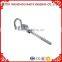 New China Products For Sale Stainless Steel Aisi 316 304 Swing Hook With Bolt And Plastic Washer Hardware Carabiner Manufacture