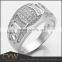 CYW zircon ring for men fashionable jewelry Micro inlays design men's rings