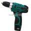 strengthen electric drill set,12V double speed Li-ion portable electric drill sets