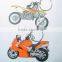 2D Custom Car Shape Soft PVC Keychains