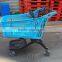 Pure Plastic Hot Sale Market Shopping cart with chair