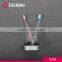 Bathroom Accessories Brass Chrome Plated Fun Toothbrush Tumbler Holder