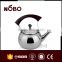 eco-friend high quality bakelite handle whistling kettle stainless steel