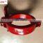 PM wedge clamp Concrete pump schwing wedge coupling 6"