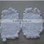 Factory sale white 100% Genuine rex rabbit fur skin