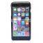 Carbon Fiber Leather Protective Case for iPhone 6S - Black