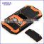 ip68 waterproof handheld terminal android 4.4 octa core transportation terminal 4.7inch NFC walkie talkie remote contral F19
