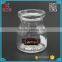 100ml wide mouth glass pudding bottles with plastic lid or cork