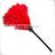 Home Valet Ostrich Feather Duster Natural Soft and Safe with red color