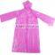 emergency raincoat for promotion, foldable PE raincoats