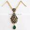 fashionable alloy crystal tassels shape hair ornament