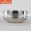 Allnice promotional stainless steel insulated bowl/PP and stainless steel rice bowl/cheap soup bowl