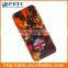 Set Screen Protector And Case For Iphone 5 , Hard Plastic Retro Style Phone Rock Case