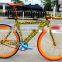 water paint road bike fixed gear bicycle fixie flipflop hub deep V rim