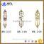 elegant wrought aluminum residential accessories for balcony railing