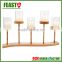 2015 NEW design decorative candle holder HOT selling candle holder with wooden stand                        
                                                Quality Choice