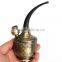 Bronze Water Smoking Pipe Shisha Hookah Cigarette Holder Pipe Hookah Filter Smoke