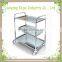 Henan professional manufacturer metal trolley best seller book cart portable book cart