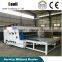 semi auto flexo ink corrugated paperboard die cutting slotting printing boxing packing machine