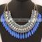2014 Hot Sale Stock Wholesale Metal Jewelry Luxurious Handmake Personality Necklace for Ladies