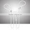 newest plastic Cheap price blutooth 4.1 version earbuds with 80mah rechargeable battery with Remote and Mic for all Smartphone