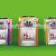 Desktop painting steel ice cream machine 3 flavors 22~25 L/H