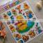 2015 cheap high quality kids cute puffy sticker,3D Cartoon Puffy Sticker